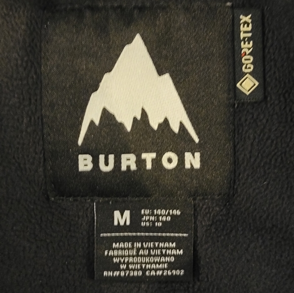 Burton gortex youth size M Snowboard Jacket - Picture 5 of 5